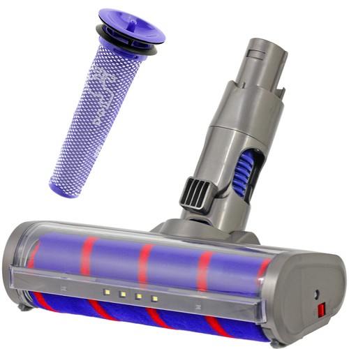 Soft roller brush head filter - brush,